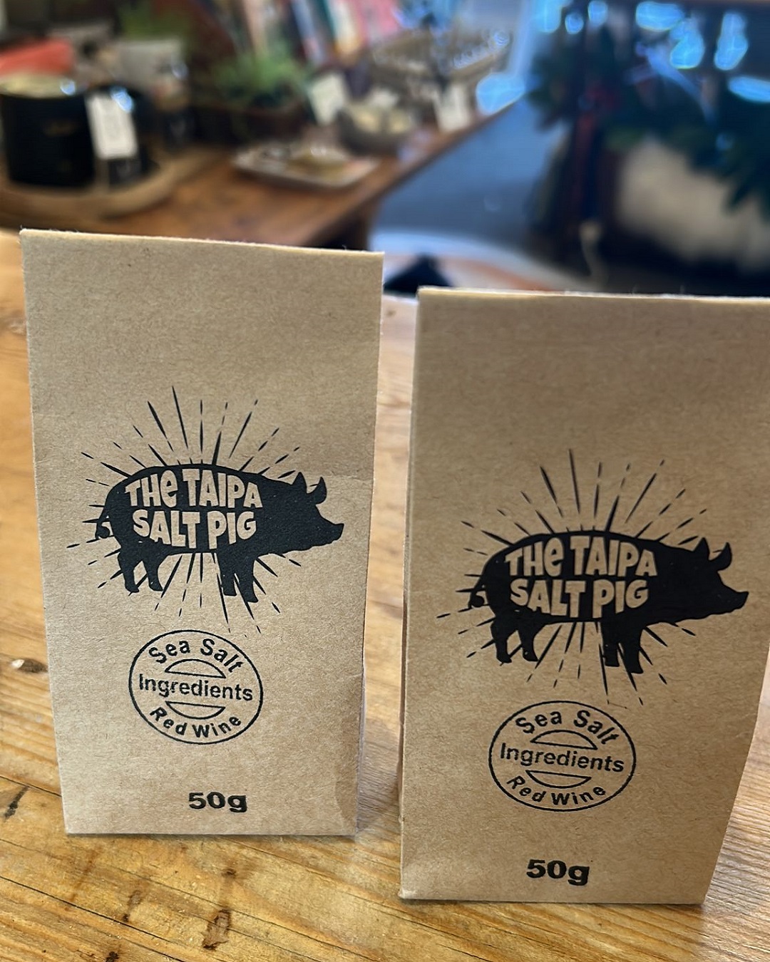 The Taipa Salt Pig sea salt bags