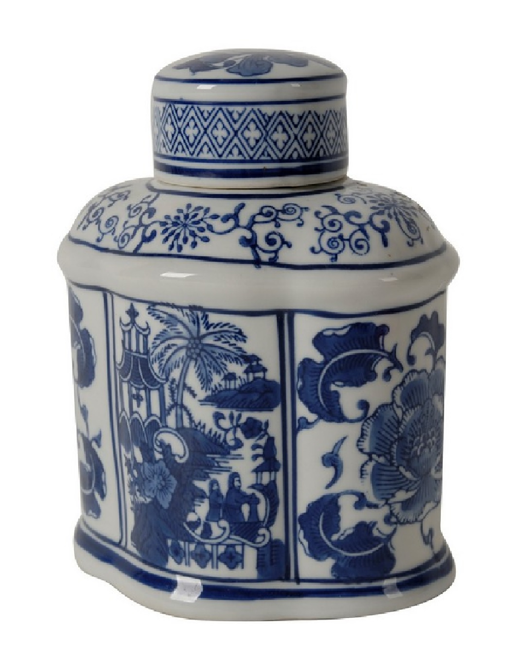 The Ren jar in blue and white porcelain