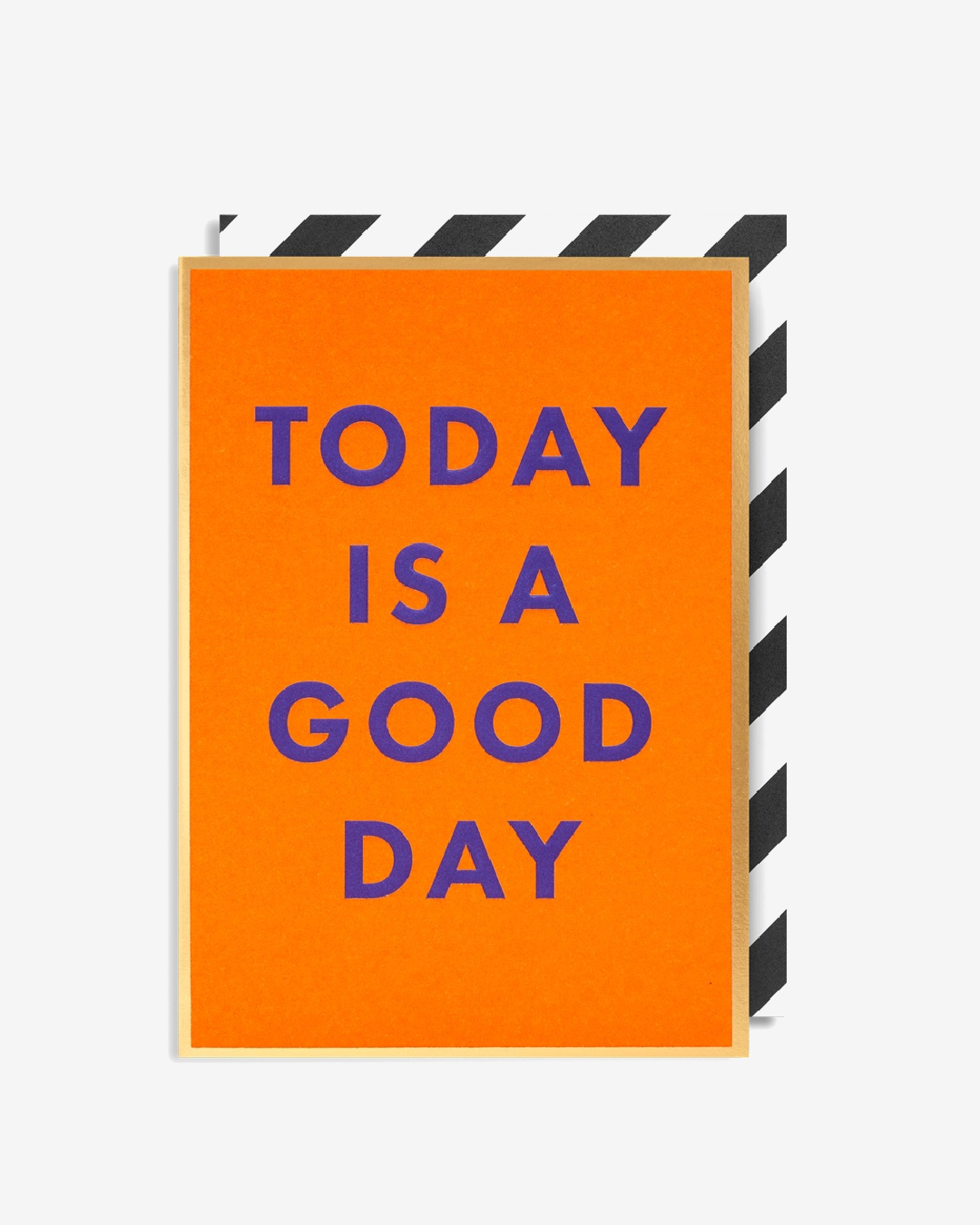 Orange card today is a good day
