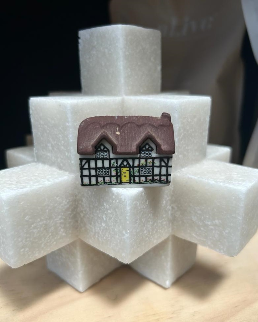 Vintage mini country house on display item