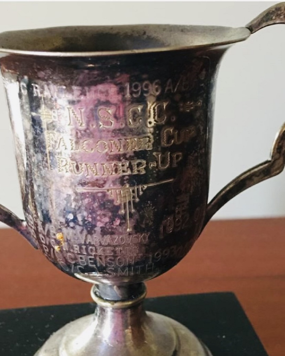 Vintage trophy NSCC Falconer cup