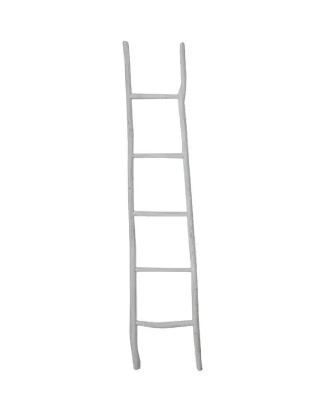White decorative ladder