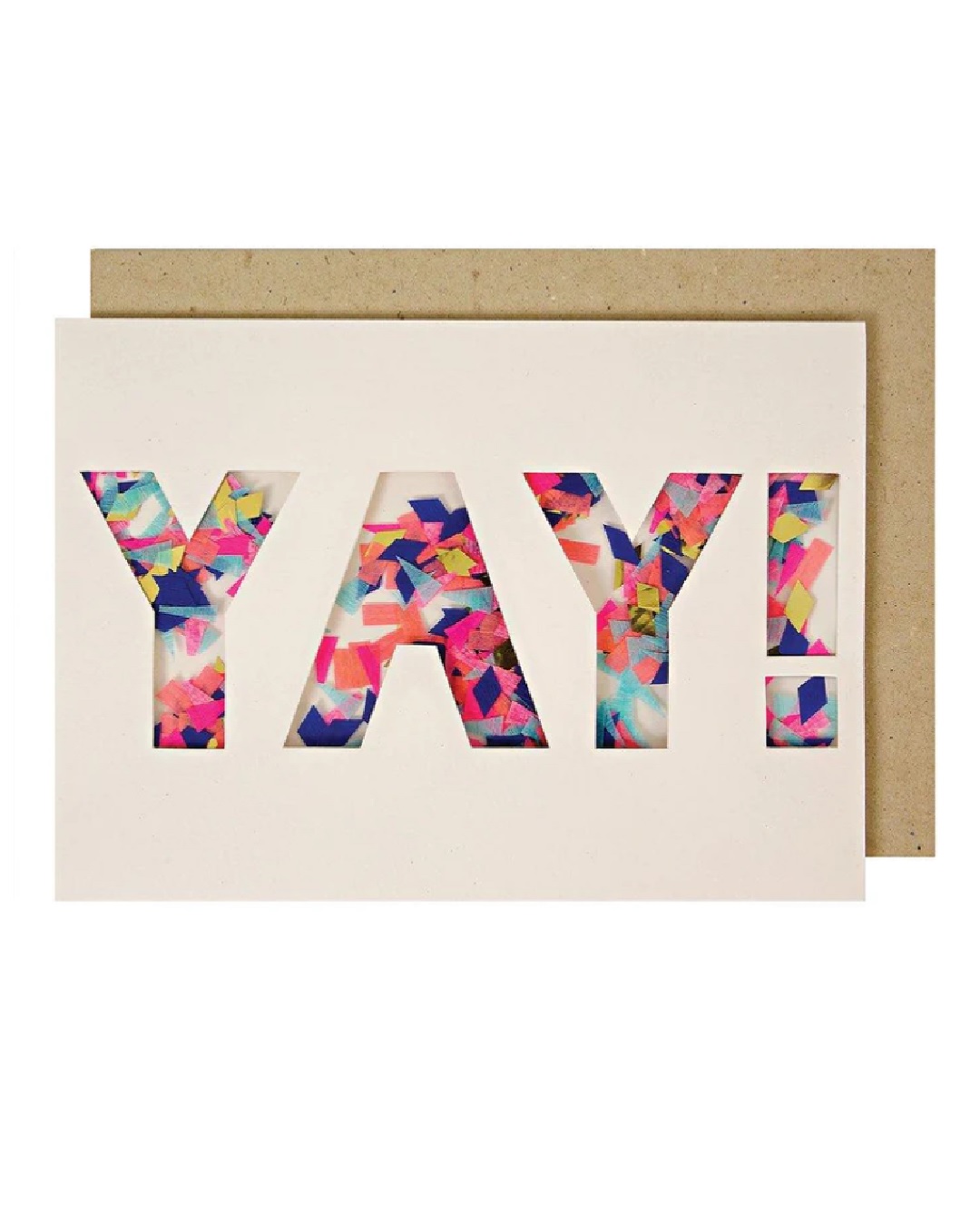 Yay confetti card