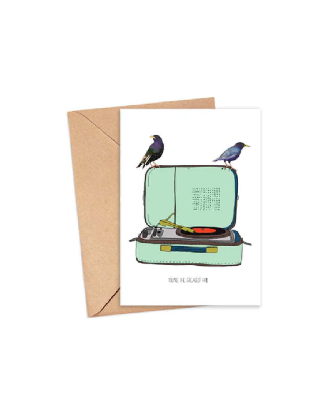 You're The Greatest Hit Card By Screech Owl Design