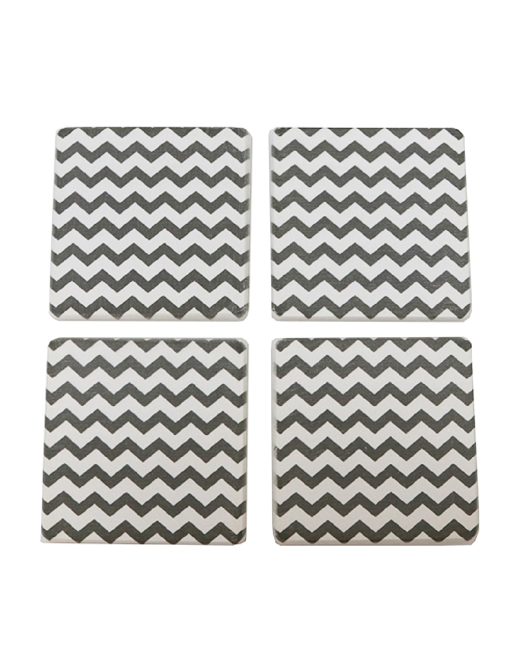 Zig zag coasters