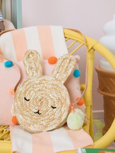 Bunny Straw Bag
