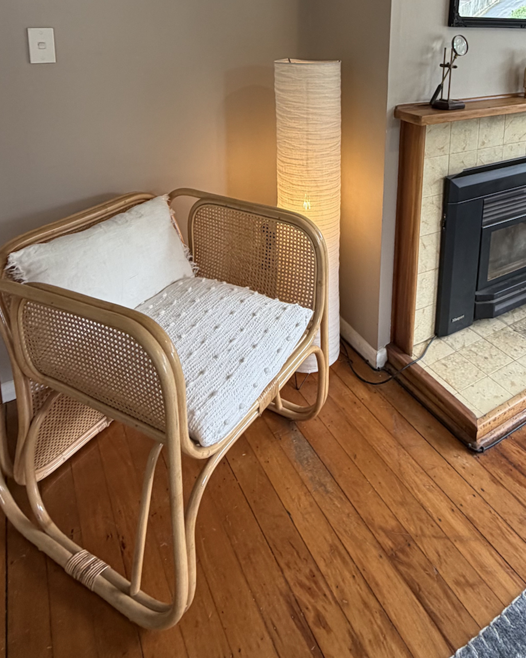 Java Tub Cane Chair