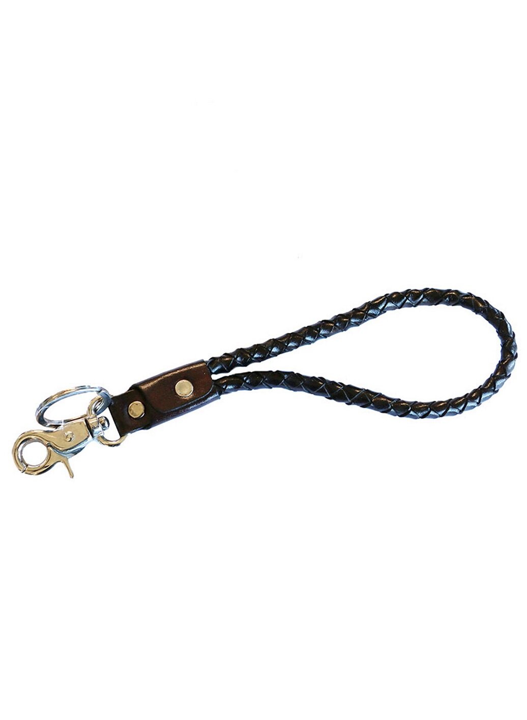 Leather keyring
