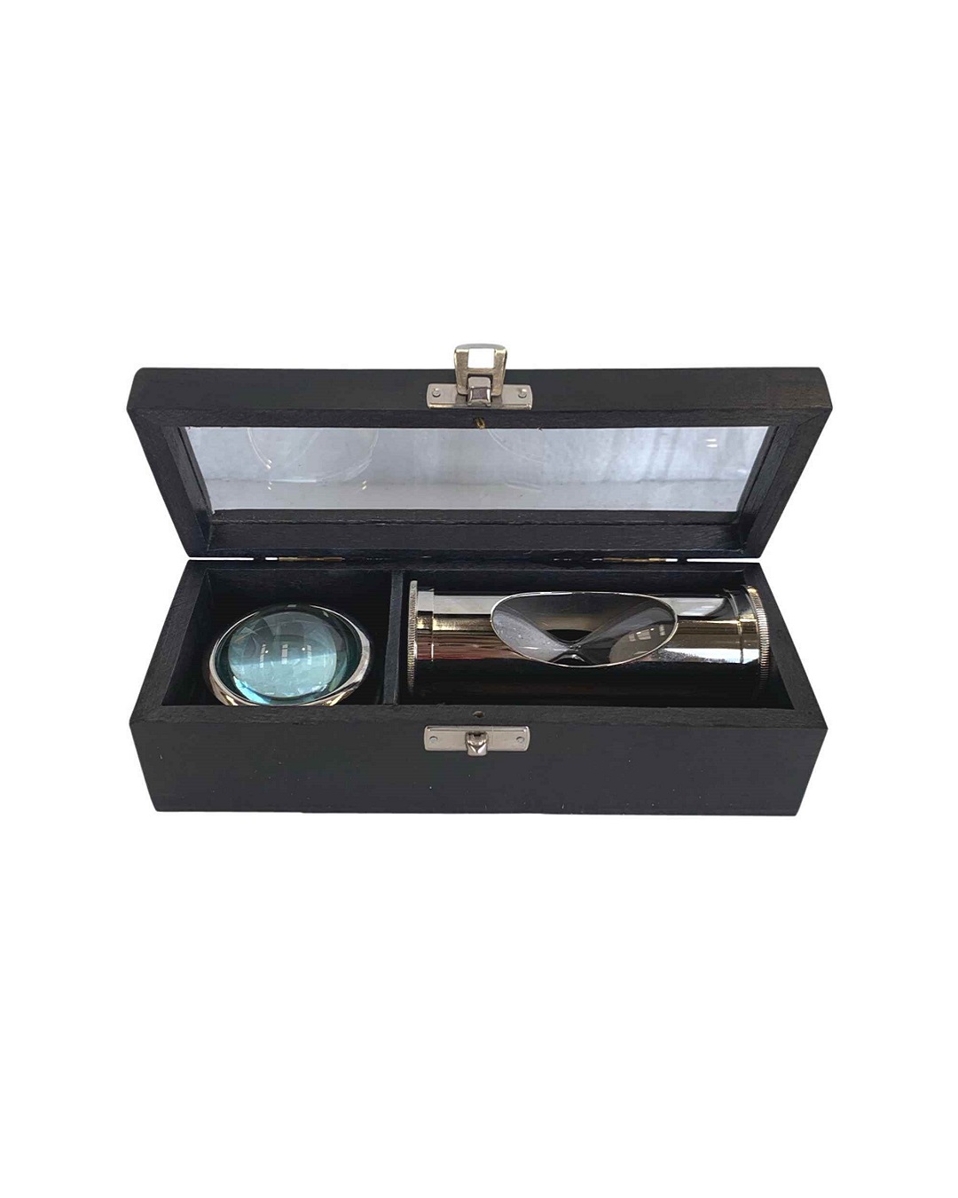 Compass and Sand Timer Gift Box Set