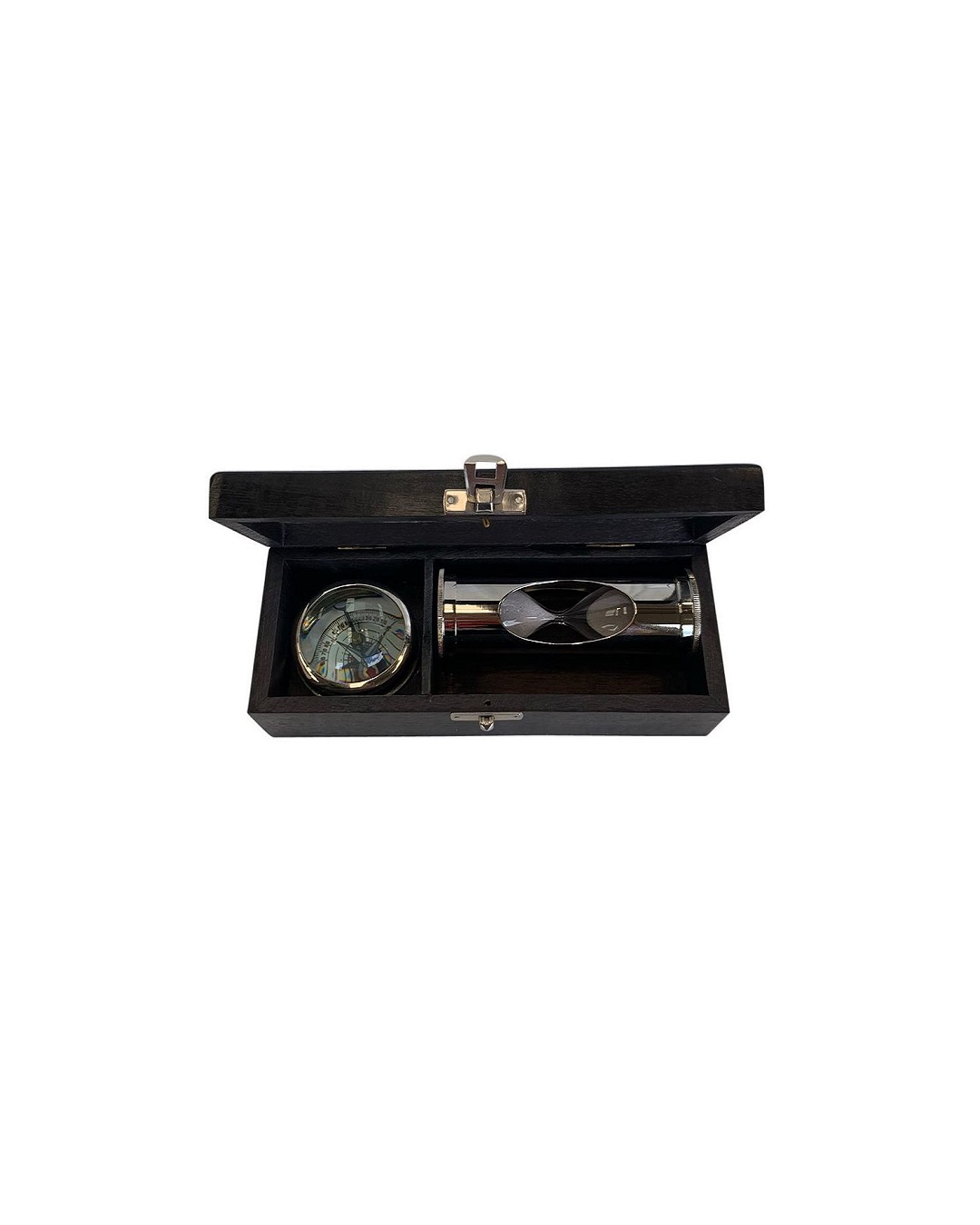 Compass and Sand Timer Gift Box Set