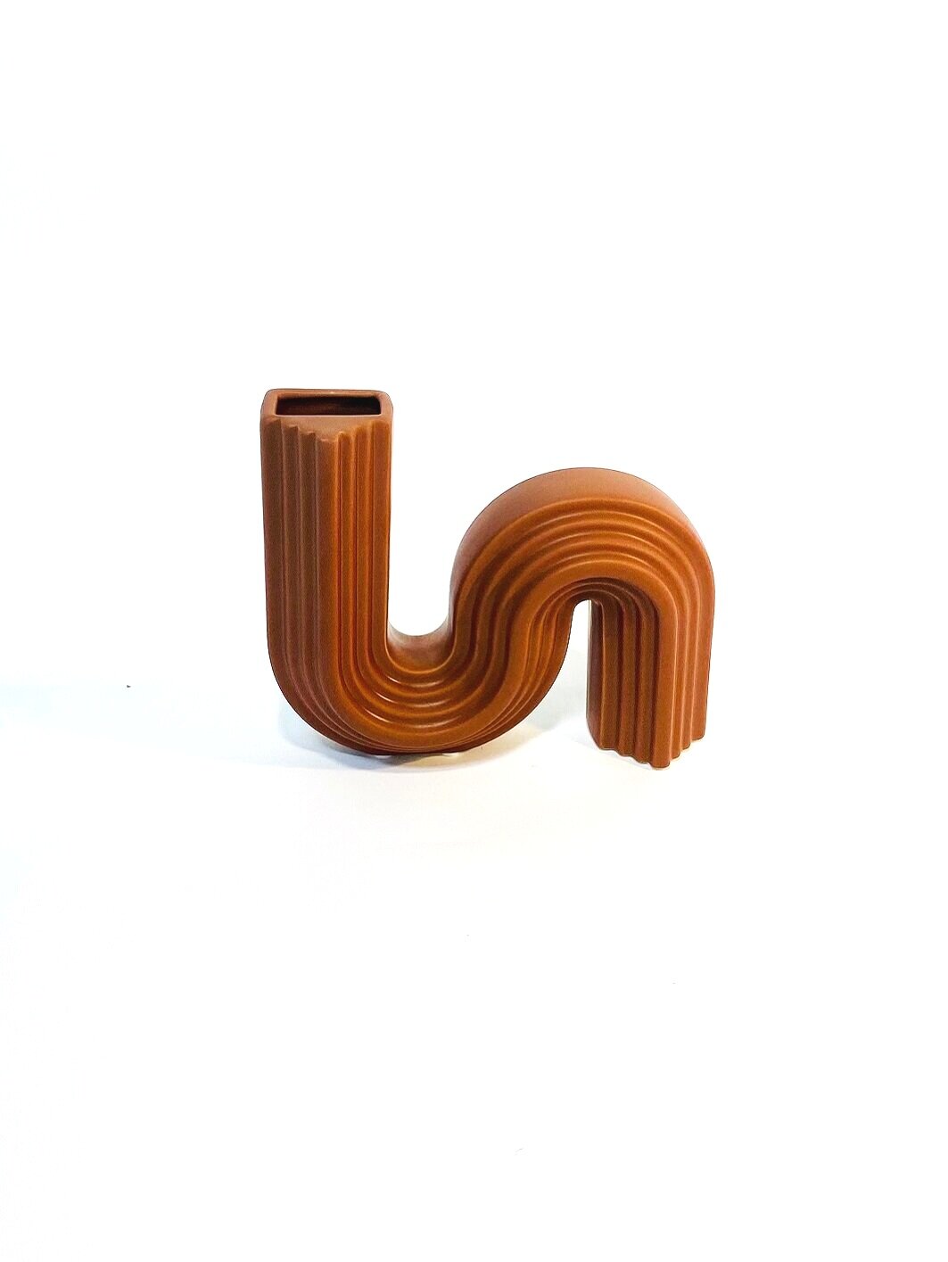 Modern geometric brick Vase