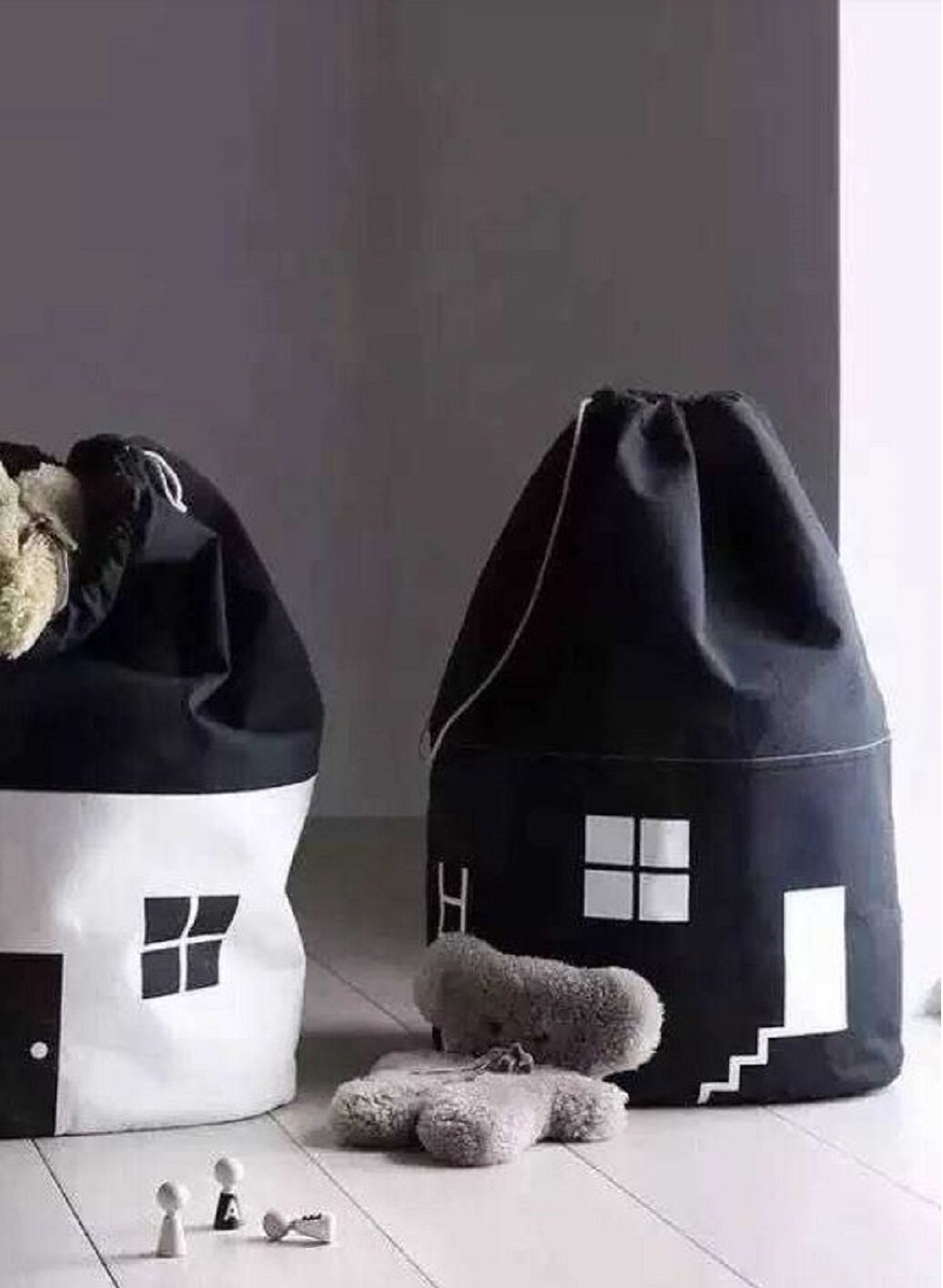 Canvas house storage bag