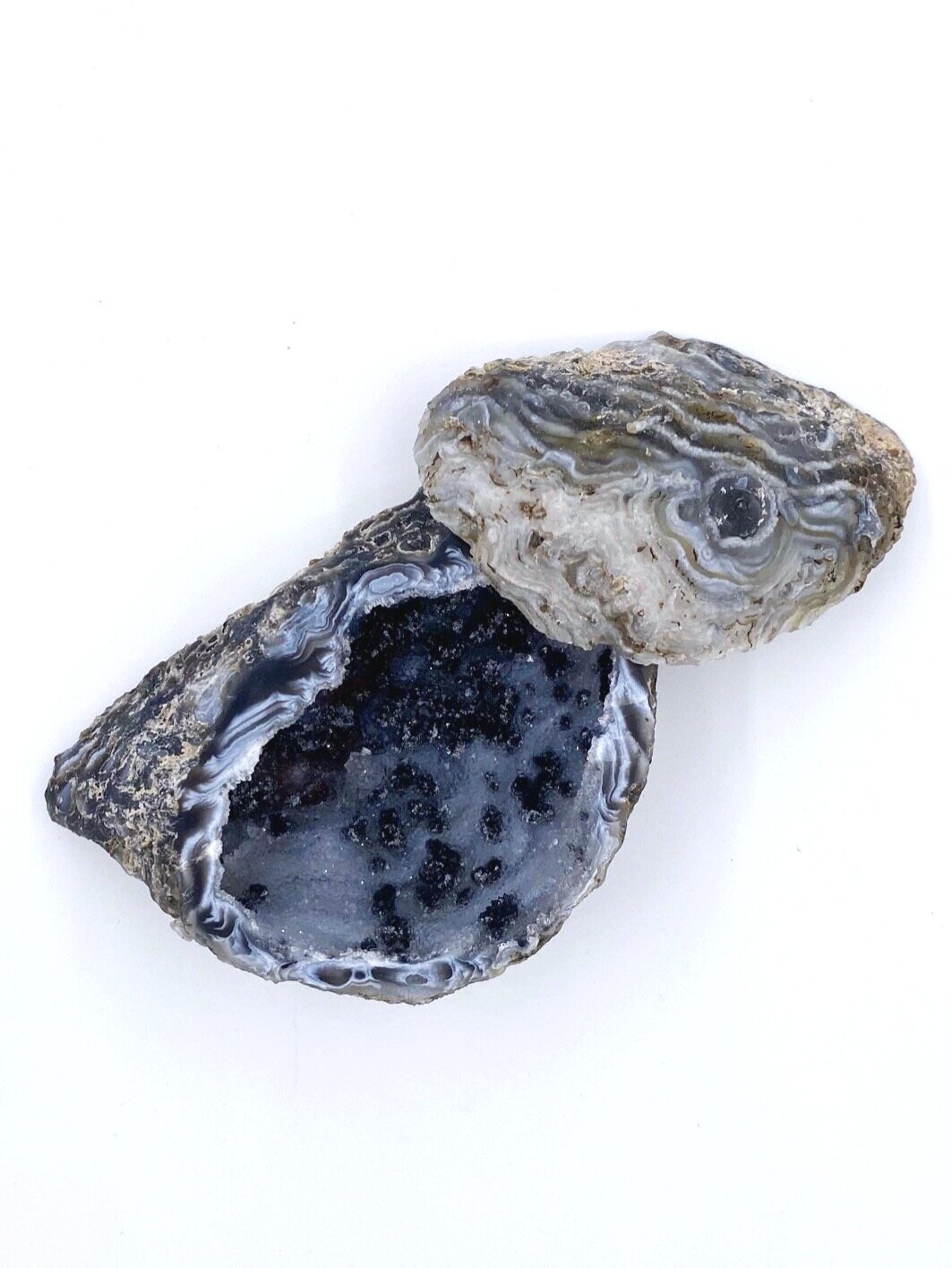 Agate Pot with Lid