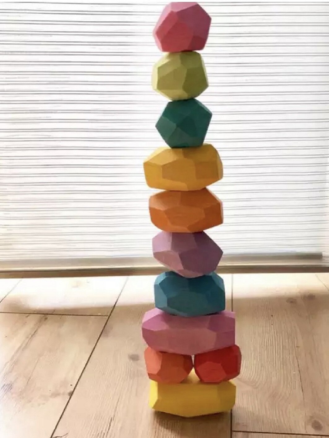 Childrens Wooden Block Game