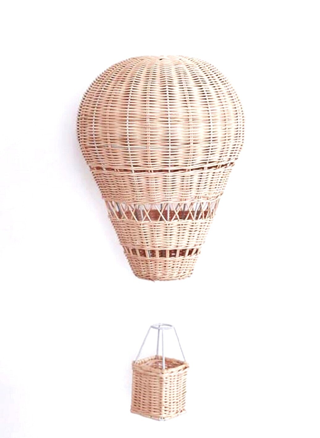 Kids Air Balloon in Rattan