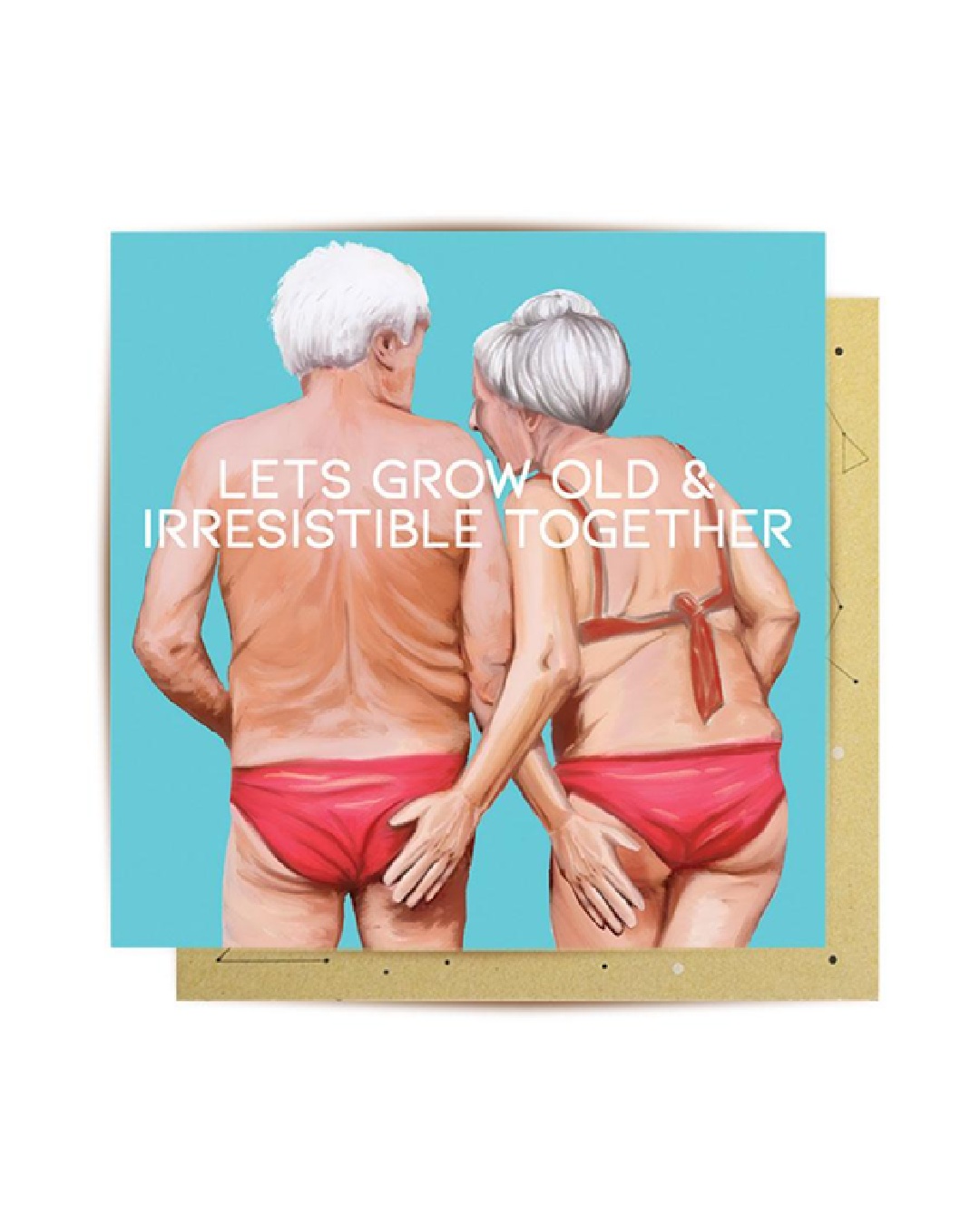 Let's Grow Old And Irresistible Together Love Card La La Land