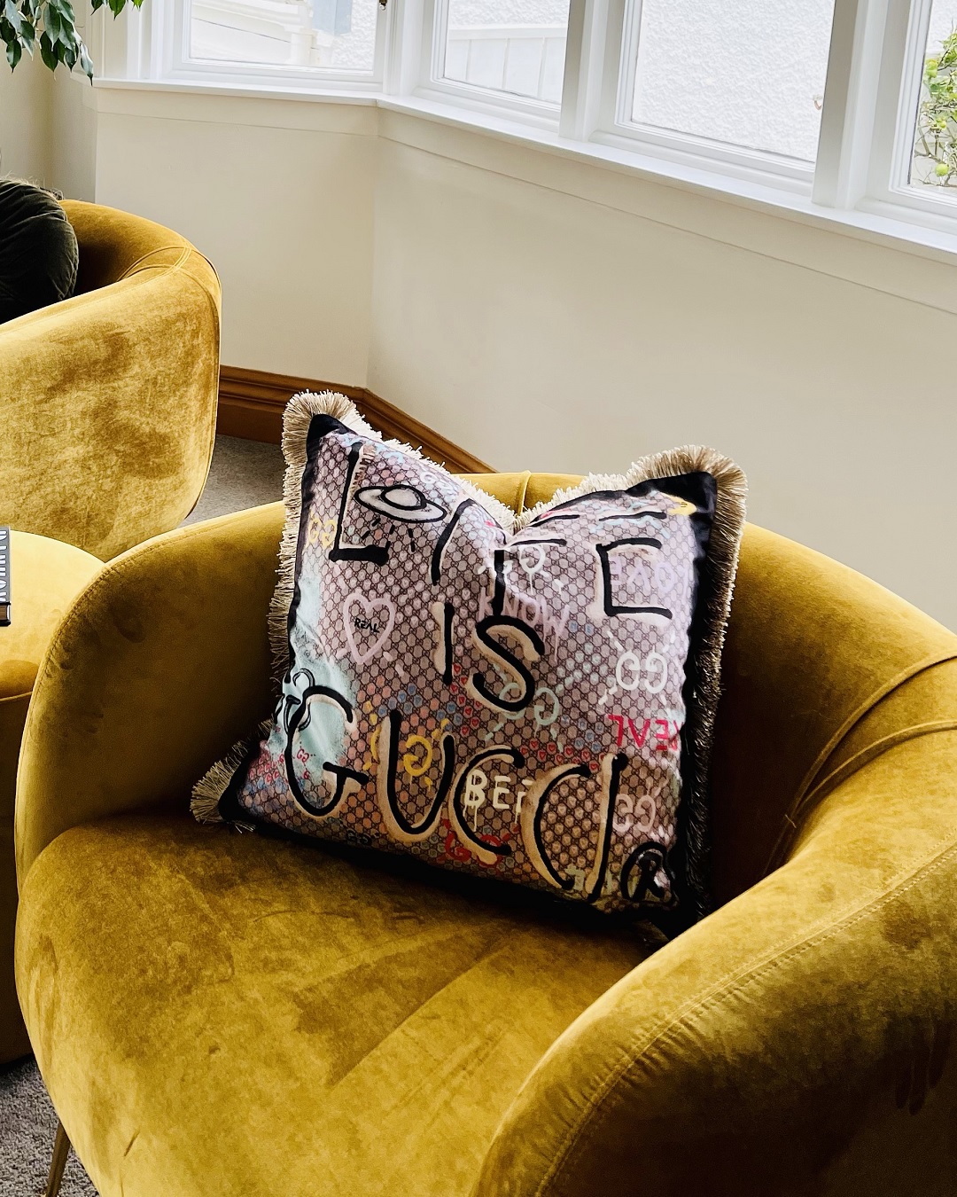 Life is Gucci Cushion Cover