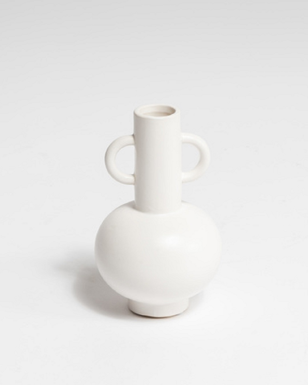 White Louis vase