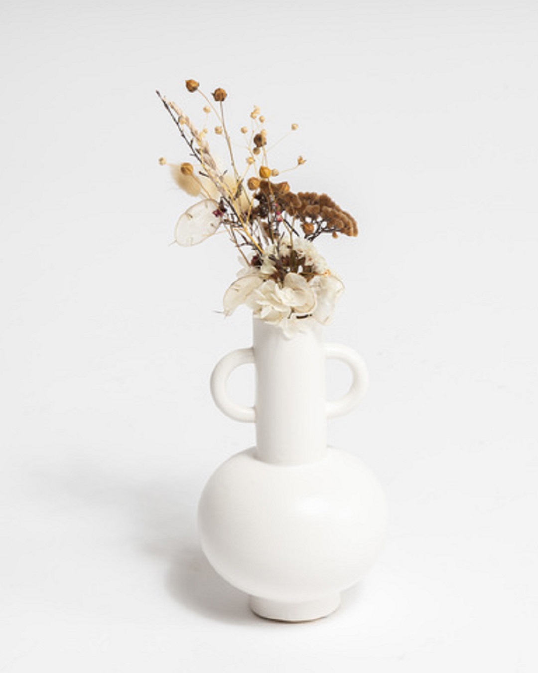 White Louis vase