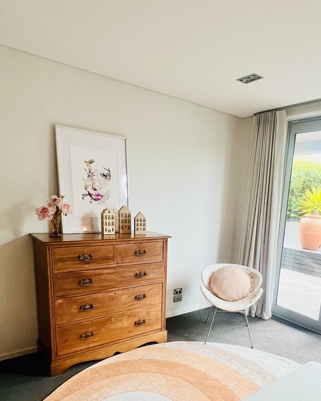Light Wood Oak Console