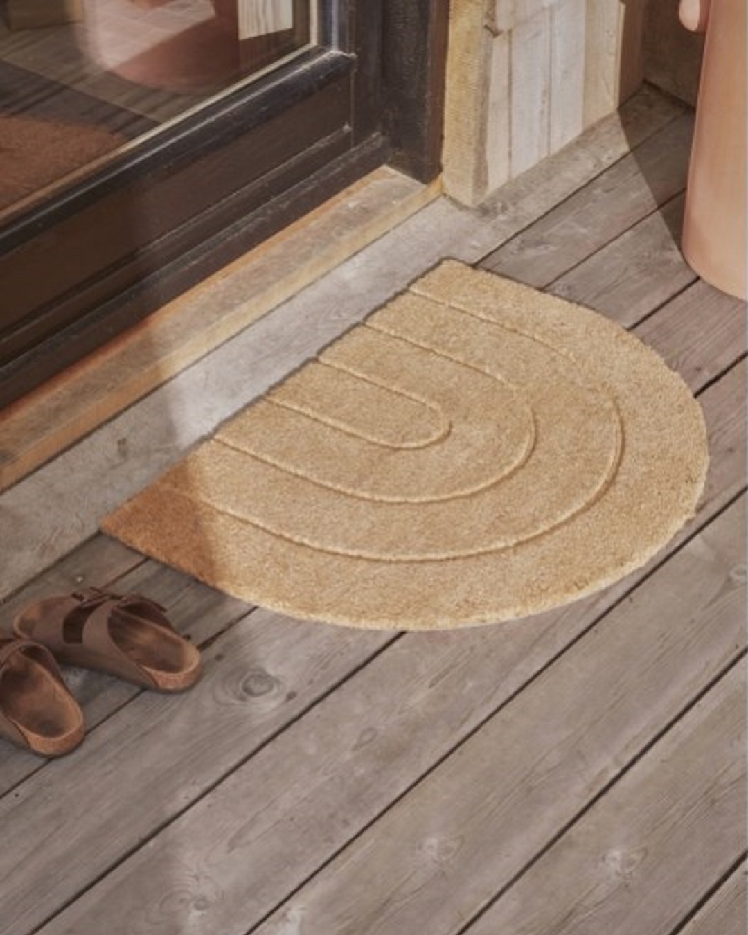 Rainbow doormat
