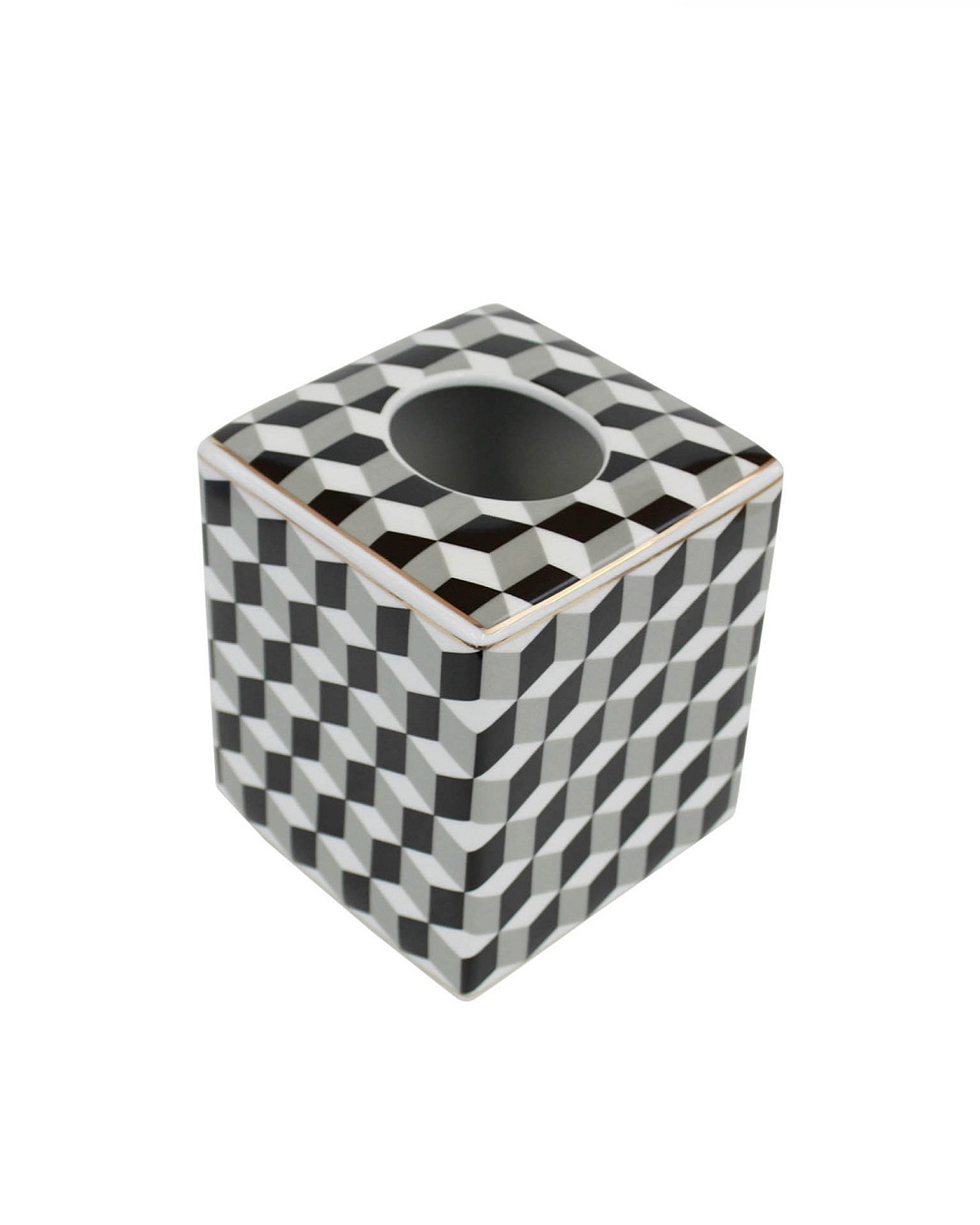 Abstract 3D Design Tissue Box