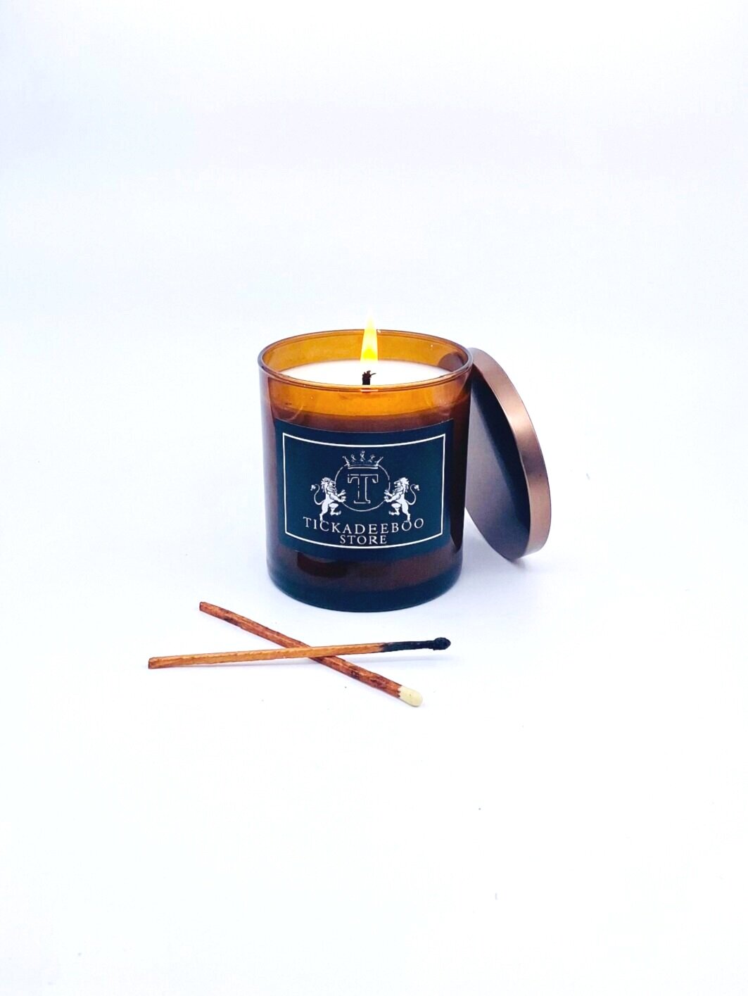 Tumbler Amber Candle