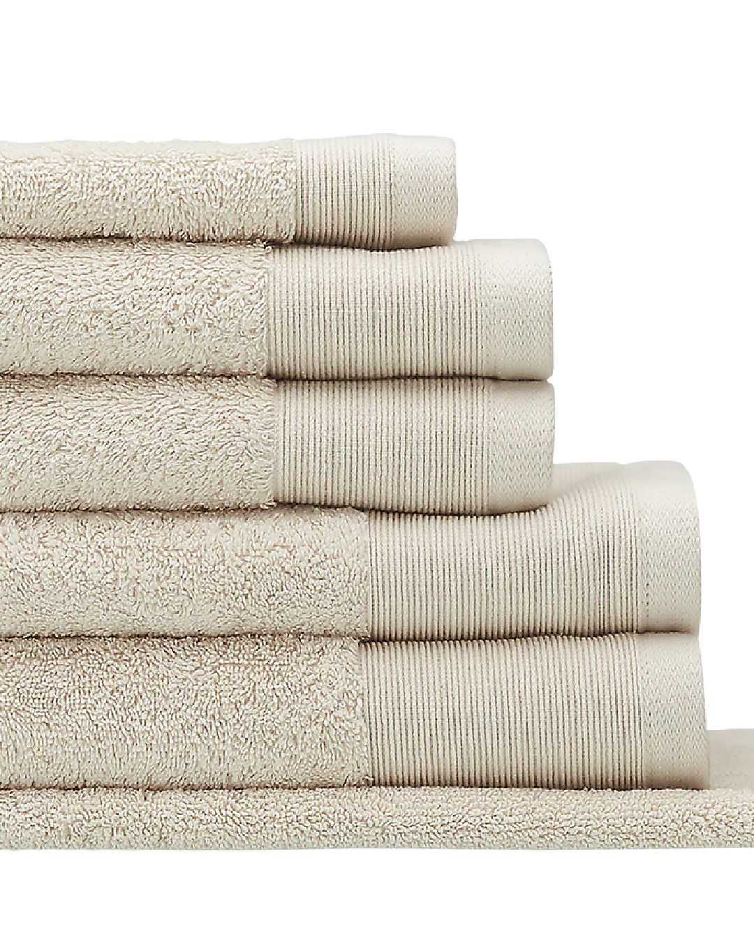 Vida organic Sand bathroom towels