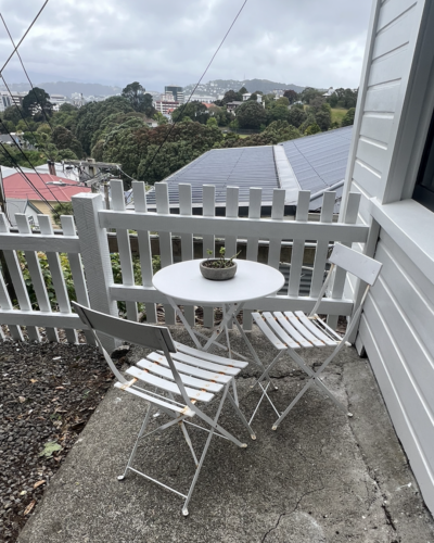 Metal Outdoor Table and 2 Chairs