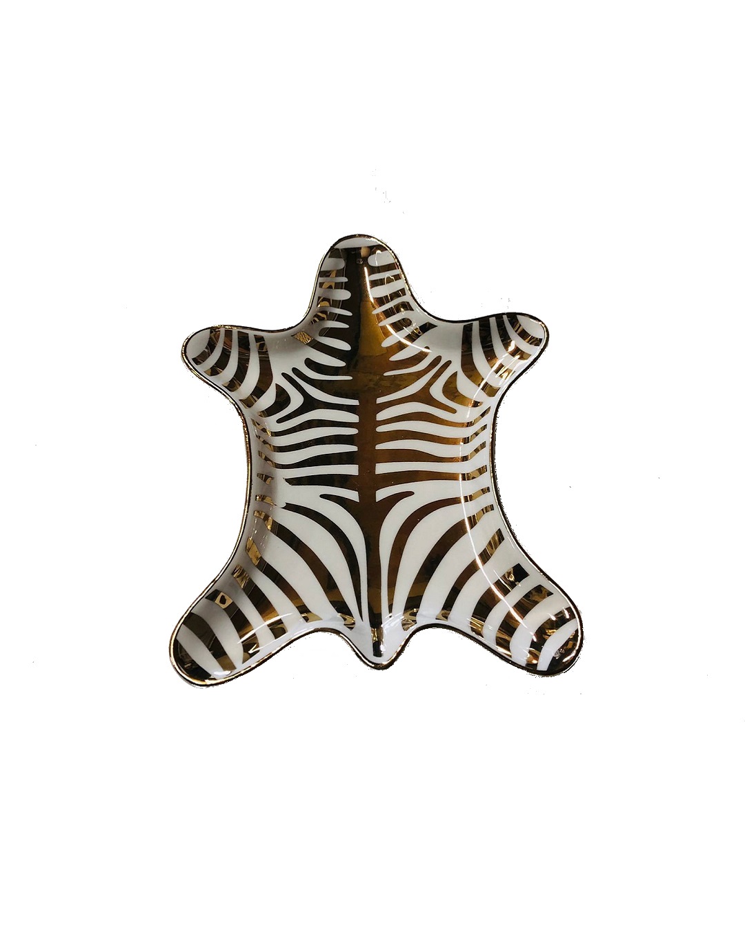 Zebra Soap Tray Gold